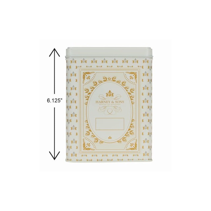 Harney & Sons English Breakfast Tea & Cream Tea Canister,