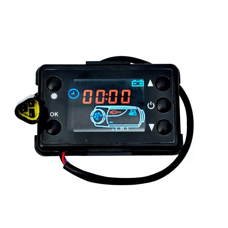 TOP-VIGOR Universal Diesel Air Heater Controller Thermostat Switch with LCD