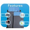 100 Pack Grey Colour Plastic Polythene Peel + Seal Mailing