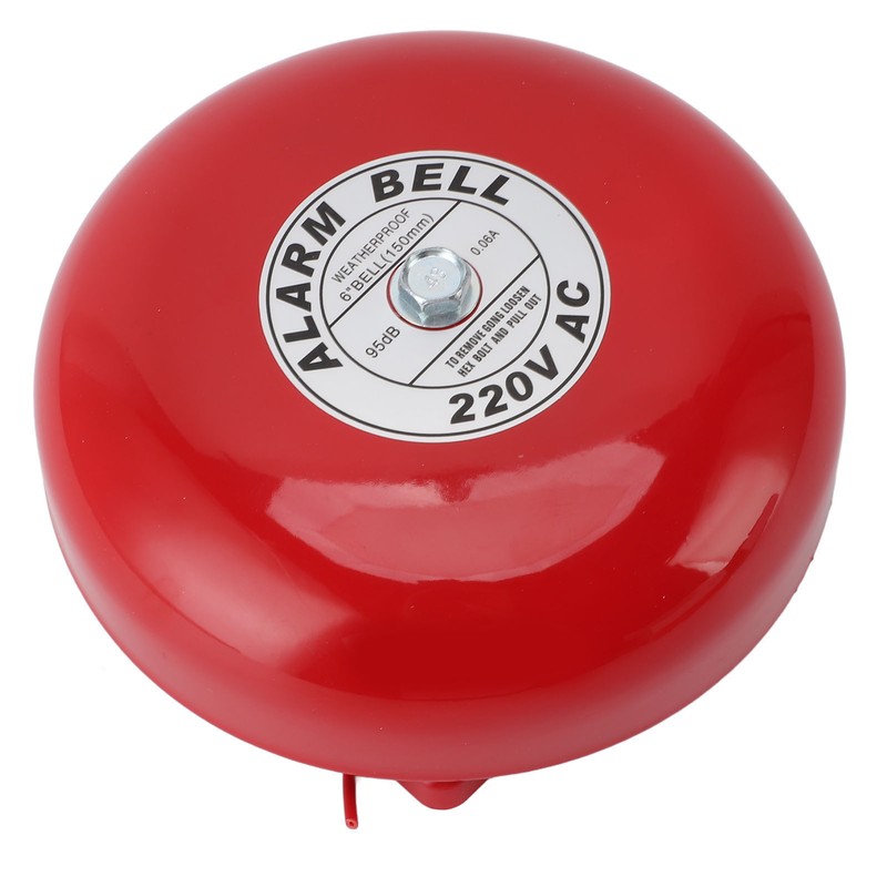 Fire Alarm Bell High Sensitivity Super Loud Sound Electric Round