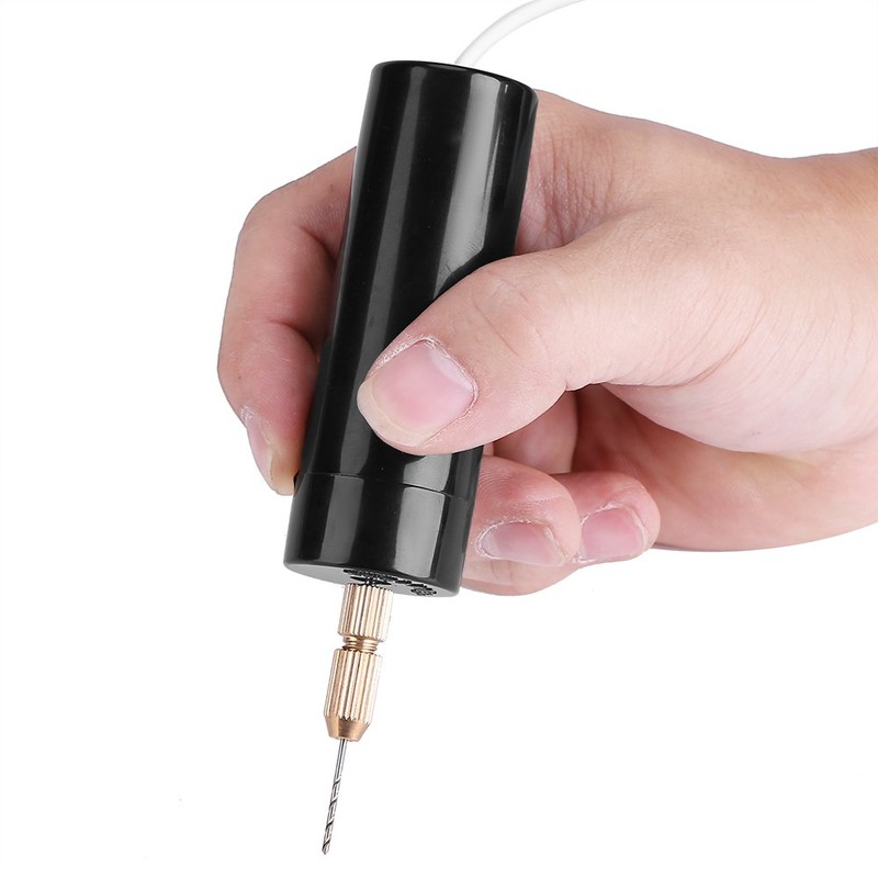 DC 5 V Portable Electric Drills Handheld USB Drill with