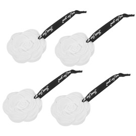 SUPVOX 4pcs Flower Shaped Closet Air Freshener Home Aromatherapy Deodorizer Compact Hanging Decoration for Car Wardrobe Office Create Welcoming Scents Cozy Atmosphere
