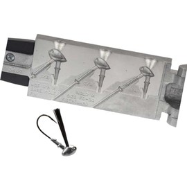 Do It Mold Brush Jig Sz: 1/4, 3/8, 1/2 oz Hook: 32786 Collar: Ring & Barb Do it Mold (3467) BSH-3-SA