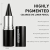 Wugbc 2PCS Nude Gel Eyeliner, Waterline Eyeliner Pencil Waterproof Smudge