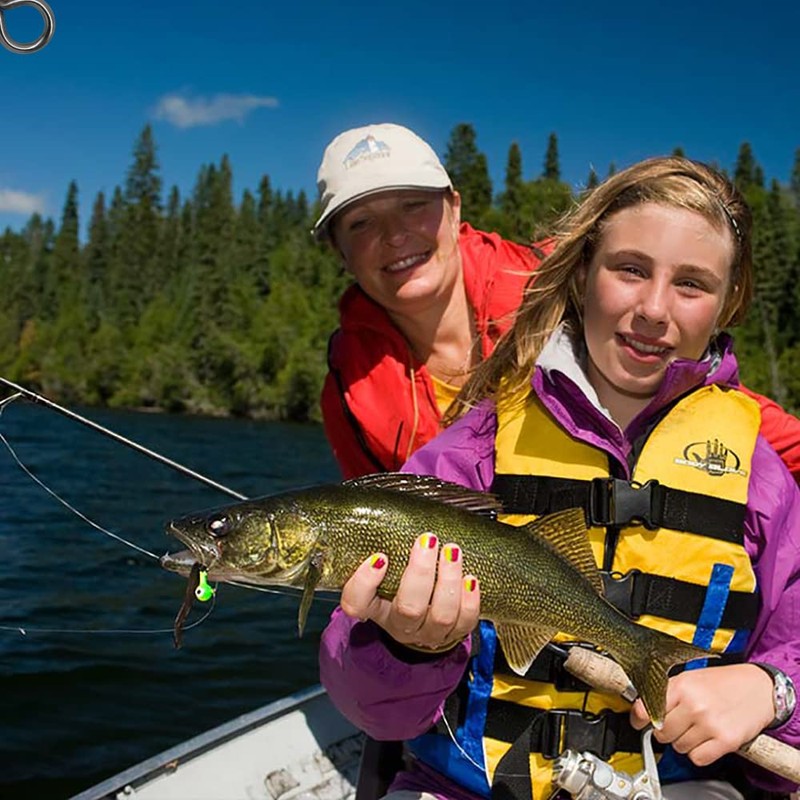 100 Pieces Fishing Rolling Swivels Stainless Steel High Strength Fishing