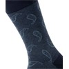 Burlington Men's Paisley M So Cotton Patterned Socks, Blue Navy