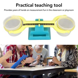 Balance Scale, Plastic Kids Students Bucket Balance Scale for Mass Measurement Teaching and Classroom Activities