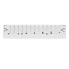 Harmonica Comb Part 12Hole Chromatic Scale Comb Frosted Silver Lightweight
