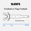 SLEEFS Soft Football Mouth Guard 2.0 - Youth Mouthguard with