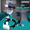 KASHSURG Surgical Headlight Dental Headlamp Wireless Portable Cold LED Light