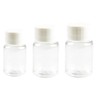 BAOPUSHIDAJILI 3 Pcs Clear Containers Small Clear Bottles Empty Bottle