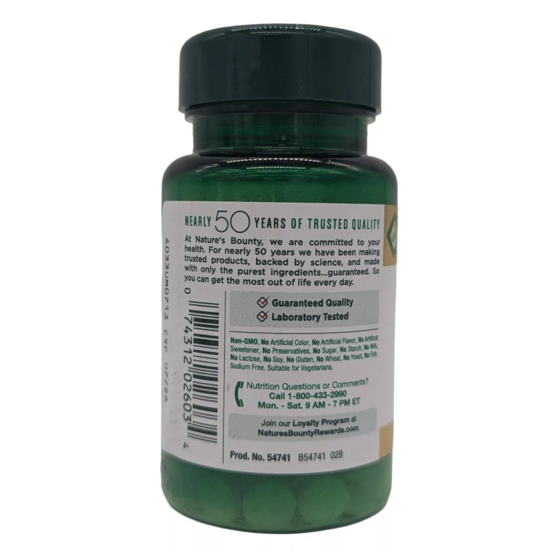 Nature’s Bounty Nature's Bounty Mega Chromium Picolinate 800 mcg Tablets