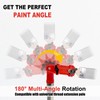 Multi Angle Paint Brush Extender V2, Long Handle Paint Brush,