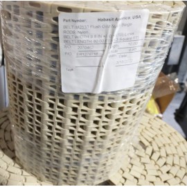 Habasit America 10' Long x 9.80" W Habasit M2533 Flush grid nylon beige conveyor belt