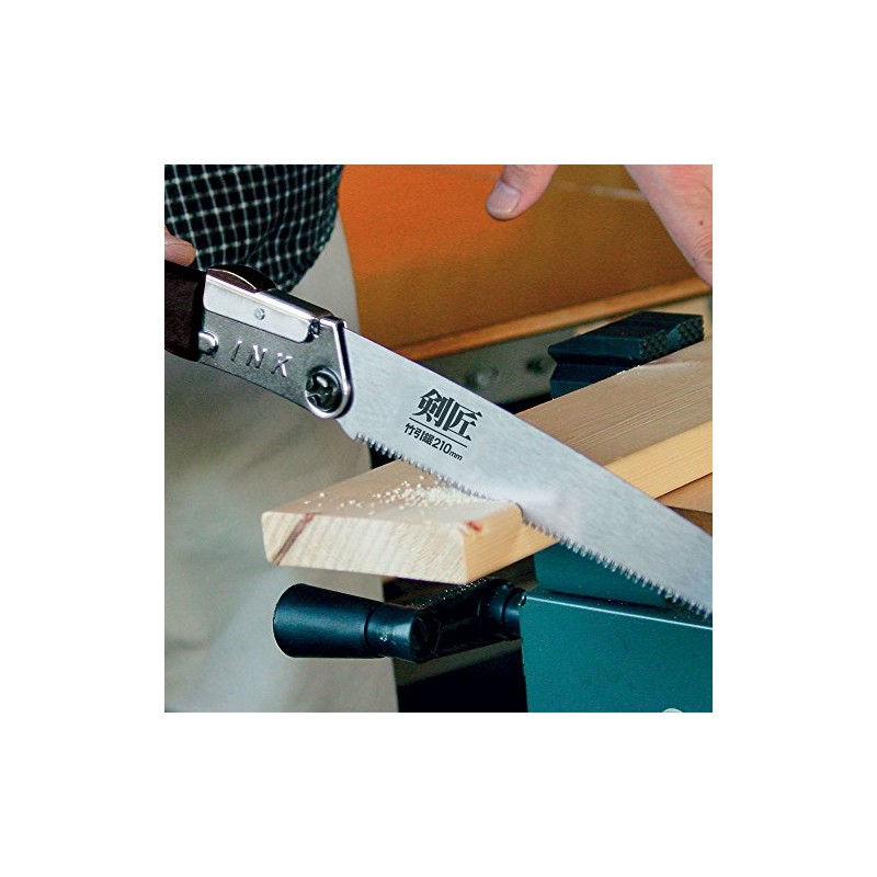 Niigata Seiki Kensho Folding Bamboo Saw, Made in Japan, 8.3
