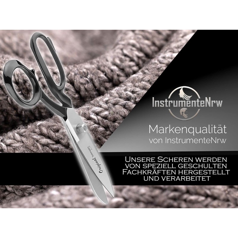 Solingen Fabric Scissors with Sharp and Precise Cut - Made