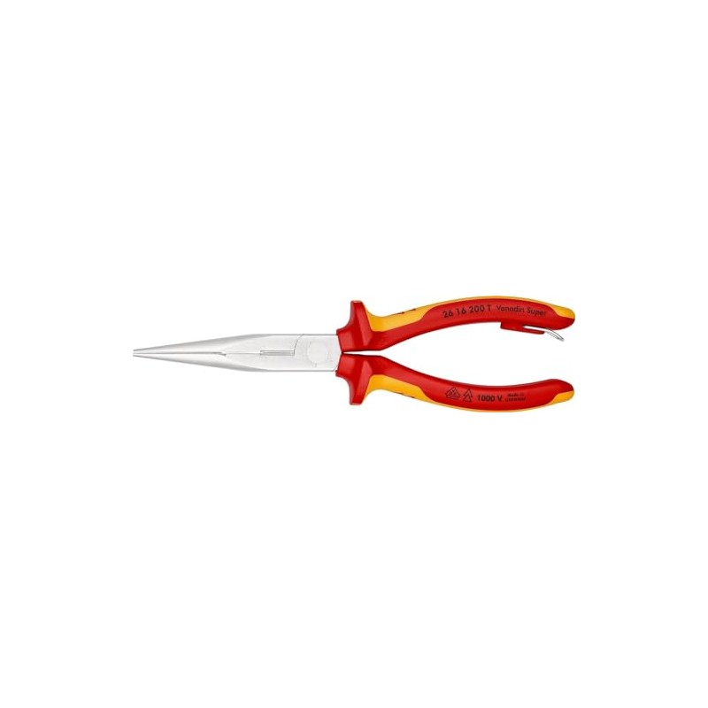 Knipex 26 16 200 T BK VDE-Tested Chrome Plated Stork