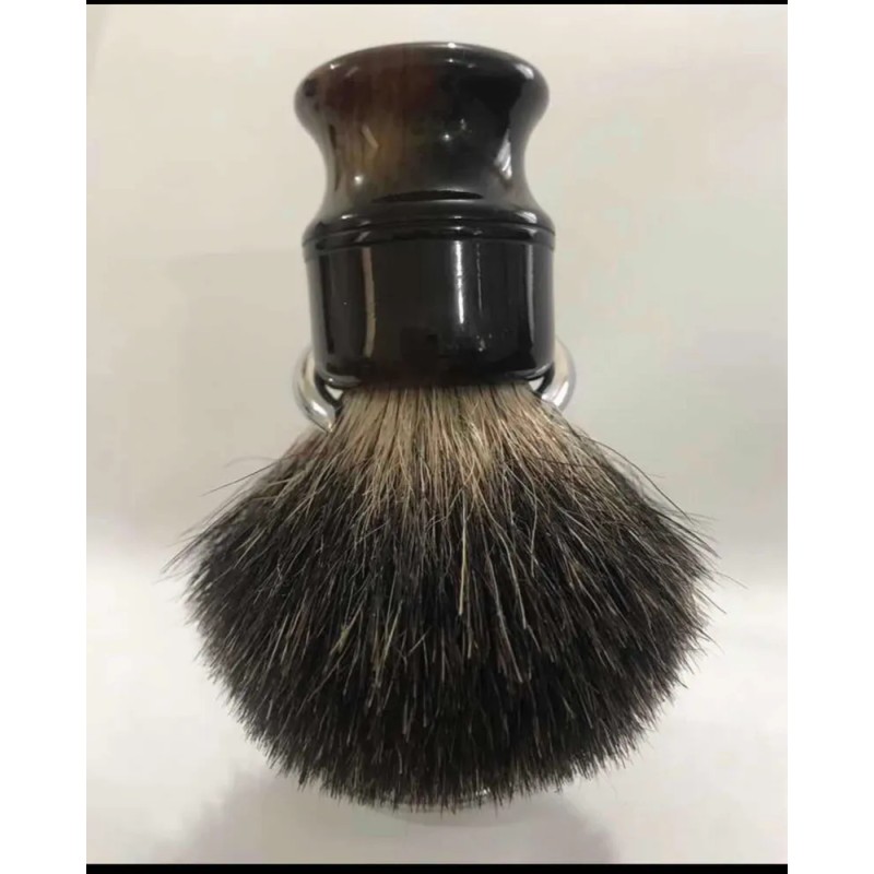 Kit De Afeitado Con Navaja, Brocha De Tejon Y Jabon