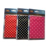 Polka Dot Passport Holder Travel Case/Cover (Pink)