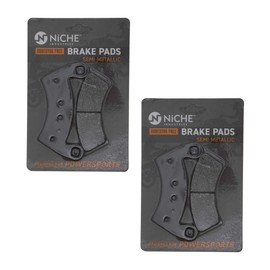 NICHE Rear Left Right Brake Caliper Pad Set for 2014-2019 Polaris Ranger Crew 900 RZR XP 4 1000 1912141 1912142