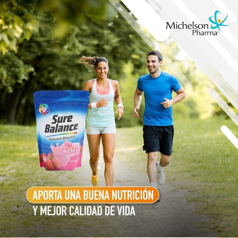 2 PACK - Sure Balance Fresa - Contiene 27 vitaminas