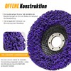 NuoDunco 125 mm CSD Disc, Pack of 5 Purple Cleaning