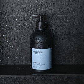 Blue Lagoon Skincare Shampoo - Mineral Rich Hydrating Shampoo - Cleanses & Rehydrates Hair - Long Lasting Hydration - Natural Shine - Removes Sebum - 300ML