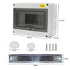 Surface-Mounted Fuse Box, IP65 Waterproof Fuse Box, Surface-Mounted, Fuse Box,