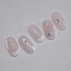 Rose Glam Handmade Nail Tips Rose Parts Stone Nails -