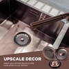 Mudder 3 Pcs Kitchen Sink Drain Strainer and Stopper Stainless