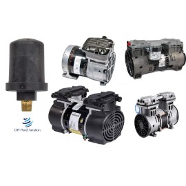 DIY Pond Pro EasyP NEW Pond Aeration Compressor Intake Filter Muffler Fits ALL Piston & Rotary Vane