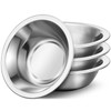 Offiper 304(18/8) Stainless Steel Mixing Bowls for Kitchen, 4 Pack