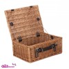 Red Hamper Double Steamed 36cm Picnic Basket
