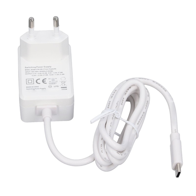 for Pi 5 Power Supply 5.1V 5A 27W PD USB