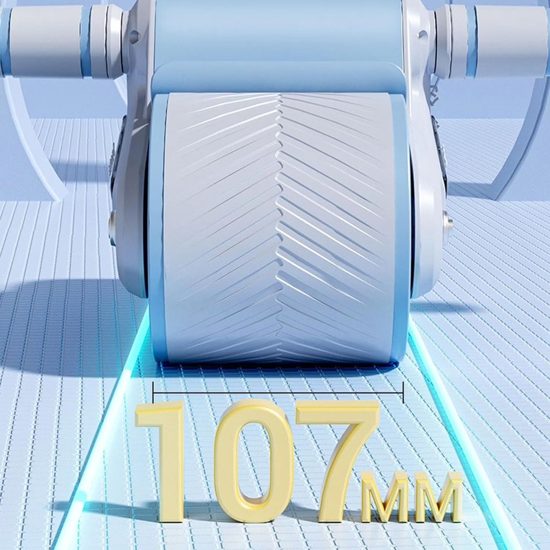 Abdominal Wheel with Automatic Rebound – Home Fitness Roller for