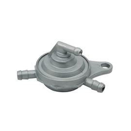 PowerMotor 3 Way Fuel Pump Valve Vacuum Petcock Replacement for GY6 50cc 125cc 150cc 139QMB Engine ATM50-A1 VIP50 Thunder NQ50 Kymco Agitity50 Jonway Roketa Sunl Icebear Chinese Scooter Moped Parts