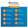 Packsys Pack X10000 Guantes Desechables Transparentes Polietileno
