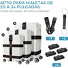 Mythya Correas de Equipaje, Correas de Equipaje para Veliz, TSA