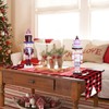 25cm Wooden Purple Nutcracker Soldier Christmas Nutcracker Figures Ornaments,Nutcracker Christmas