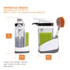 Casabella Sink Sider Solo Kitchen Soap Pump and Sponge Caddy,