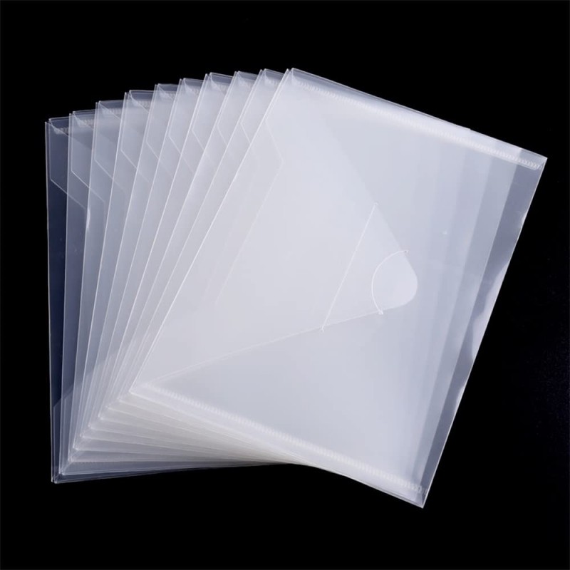 30 Pieces Stamps and Dies Storage Bags Pockets Resealable Plastic