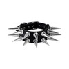 Manfnee Leather Studded Spike Bracelet Choker Punk Gothic Metal Rivet