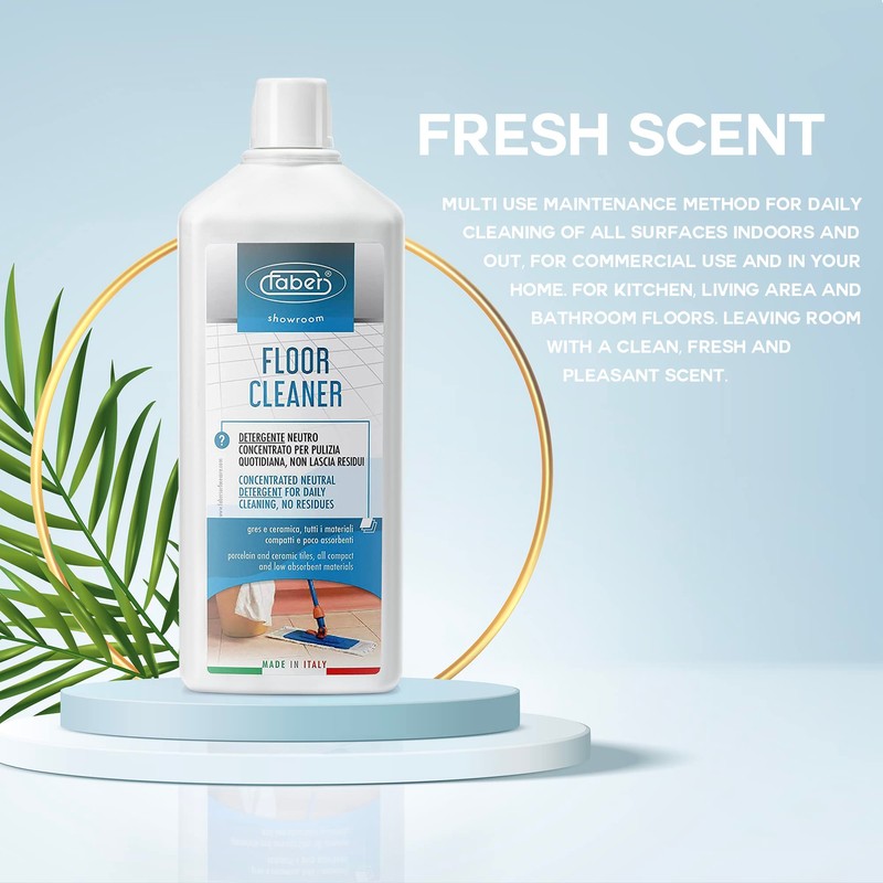 FABER Tile Floor Cleaner – Mop Cleaning Solution – 1L