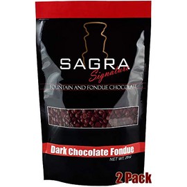 Sagra Dark Chocolate Fondue 3.5 lbs.