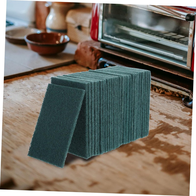 ULTECHNOVO 30pcs Reusable Kitchen Dish Brush Non Scratch Scrubbing Pads