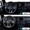 Black Side Perforated Leather Red Marker Steering Wheel Protector Cover