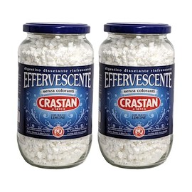 Crastan Effervescent Antacid Fizzy Digestive Lemon Drink 250g - Pack of 2