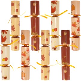 JOYIN Thanksgiving Party Table Favors Set,8 Pack No-Snap Party Favor with Party Hats, Joke & Gift Inside,Party Games for Fall Holiday,Maple Themed Thanksgiving Party Xmas & Holiday Events Celebration