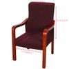 Deisy Dee Stretch Arm Chair Covers, Mid Century Chair Slipcovers,