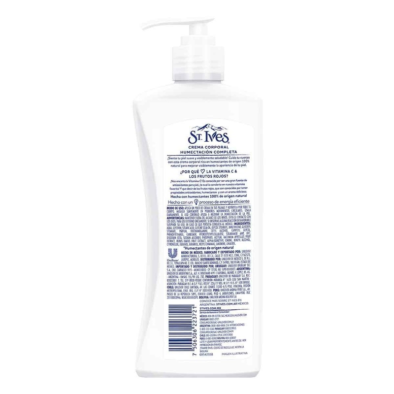 St Ives St ives crema corporal vitamina c y frutos